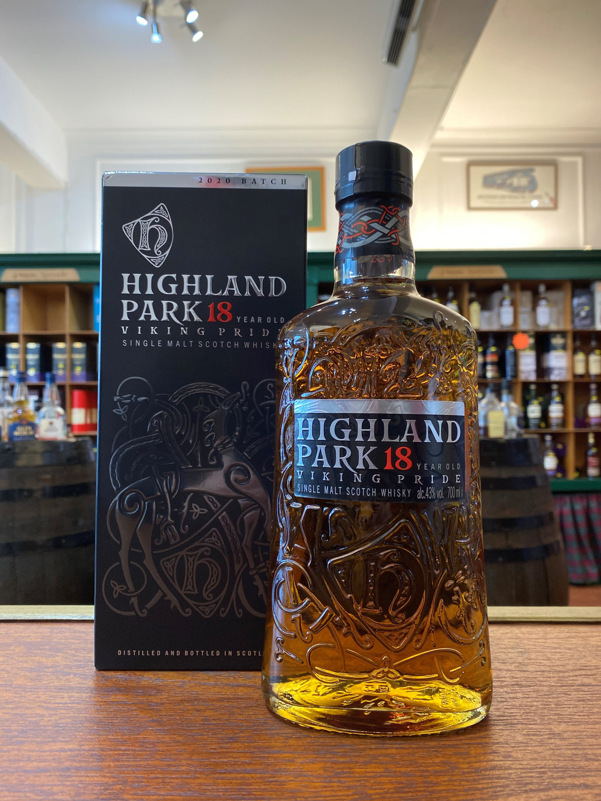 Highland Park 18 Years Old Viking Pride 2020 Batch Single Malt Scotch Whisky 70cl The Whisky